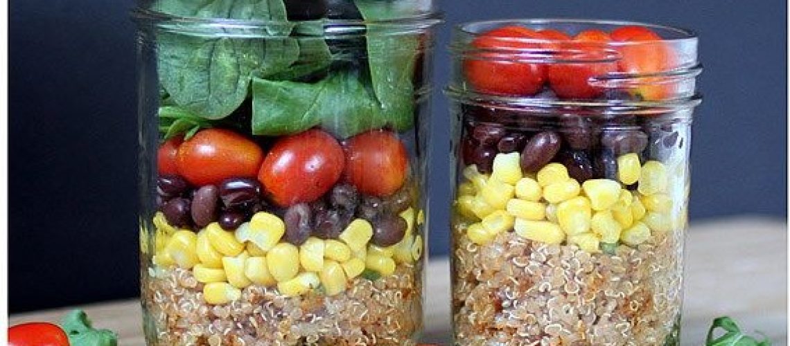 Fiesta Quinoa Jar Salad